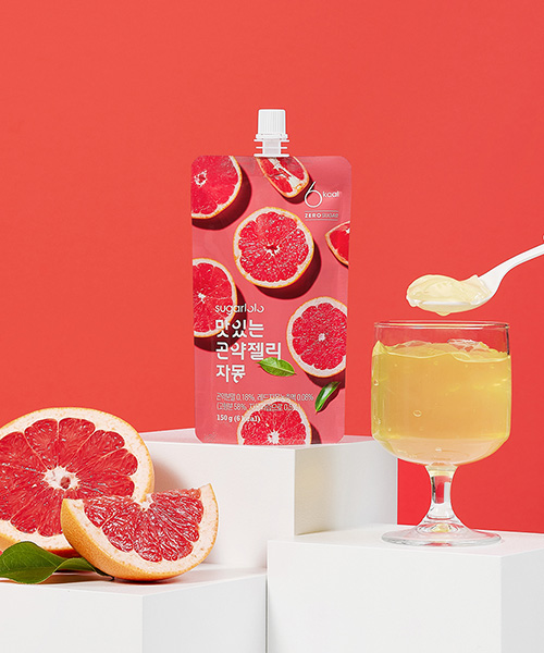 [인테이크] 맛있는 곤약젤리 자몽 10개입